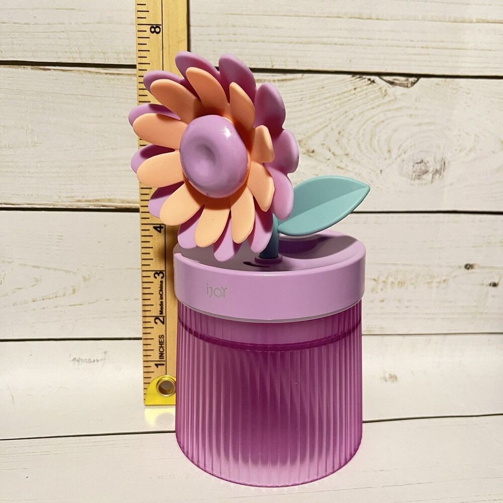 iJoy Blossom Portable Cool Mist Humidifier Charge Cable Decorative Desktop